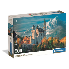 Javoli Németország Neuschwantein 500 db-os Compact puzzle Clementoni puzzle, kirakós