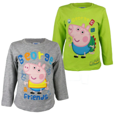 Javoli Peppa malac George gyerek hosszú póló, felső 92-116 cm