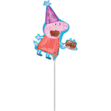 Javoli Peppa malac Happy mini fólia lufi 33 cm (WP) party kellék
