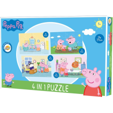 Javoli Peppa malac puzzle 4 az 1-ben puzzle, kirakós