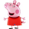Javoli Peppa malac Red fólia lufi 76 cm