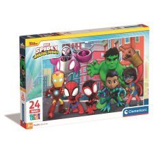 Javoli Pókember Spidey Friends 24 db-os maxi puzzle Clementoni puzzle, kirakós
