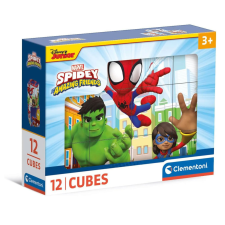 Javoli Pókember Spidey mesekocka 12 db-os Clementoni kreatív és készségfejlesztő