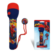 Javoli Pókember Web-Slinger elemlámpa, zseblámpa 21 cm éjjeli fény
