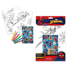 Javoli Pókember Web-Slinger színező + matrica szett matrica