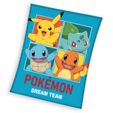 Javoli Pokémon Dream Team flanel polár takaró 130x160cm lakástextília