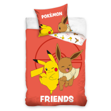 Javoli Pokémon Friends ágyneműhuzat 140×200cm, 70×90 cm lakástextília