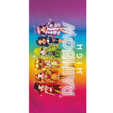 Javoli Rainbow High Team fürdőlepedő, strand törölköző 70x140cm (Fast Dry) lakástextília