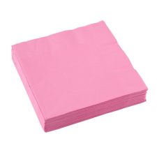 Javoli Rózsaszín New Pink szalvéta 20 db-os 33x33 cm party kellék