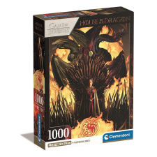 Javoli Sárkányok Háza Throne 1000 db-os puzzle Clementoni puzzle, kirakós