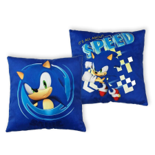 Javoli Sonic a sündisznó Speed párna, díszpárna 40x40 cm Velúr lakástextília