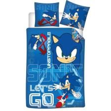 Javoli Sonic a sündisznó Unstoppable ágyneműhuzat 140×200cm, 65×65 cm lakástextília