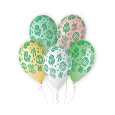 Javoli Spiny Cactus, Kaktusz léggömb, lufi 5 db-os 13 inch (33 cm) party kellék
