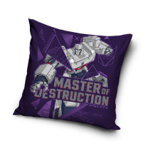 Javoli Transformers Master of Destruction párnahuzat 40x40 cm Velúr lakástextília