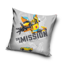 Javoli Transformers Mission párnahuzat 40x40 cm Velúr lakástextília