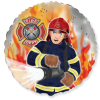 Javoli Tűzoltó Fireman fólia lufi 46 cm (WP)