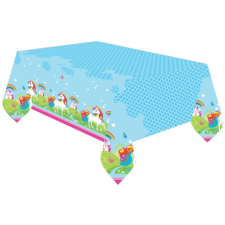Javoli Unikornis Meadow műanyag asztalterítő 120x180 cm party kellék
