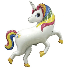 Javoli Unikornis Rainbow fólia lufi 36 cm (WP) party kellék