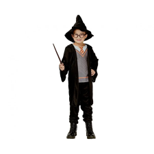 Javoli Varázsló Wizard Black jelmez 120/130 cm jelmez