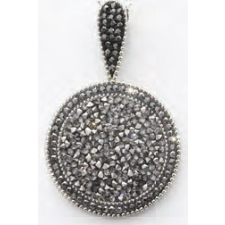 Javoli Victoria Ezüst színű köves medál medál