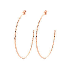 Javoli Victoria Rose gold színű karika fülbevaló fülbevaló