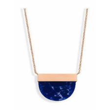 Javoli Victoria Rose gold színű kék mintás nyaklánc nyaklánc