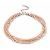 Javoli Victoria Rose gold színű köves nyaklánc