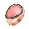 Javoli Victoria Rose gold színű rózsaszín köves gyűrű