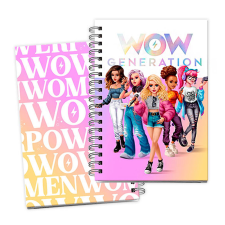 Javoli WOW Generation Team A5 vonalas füzet matricával füzet