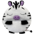 JayPlay Happy Nappers: Zinnia zebra párnahálózsák 168cm
