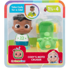 Jazwares CoComelon figura készlet JJ baba és barátai járműben, Cody baba, CMW0512 játékfigura