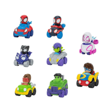 Jazwares Pókember figura járművel, meglepetés 6 cm (SNF0045) játékfigura