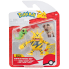 Jazwares Pokémon 3 db-os figura csomag -  Caterpie, Rockruff, Electabuzz, PKW3892