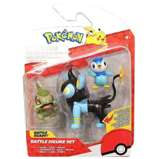 Jazwares Pokémon 3 db-os figuraszett - Axew, Luxio és Piplup játékfigura