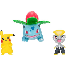 Jazwares Pokémon figurky - Pikachu, Jangmo-o, Ivysaur játékfigura