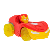 Jazwares Spidey Pókember Diecast fém autó 7,5 cm - Iron Man autópálya és játékautó