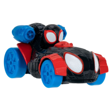 Jazwares Spidey Pókember Diecast fém autó 7,5 cm - Miles Morales autópálya és játékautó