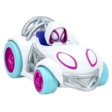 Jazwares Spidey Pókember hátrahúzhatós autó 16 cm - Ghost Spider autópálya és játékautó