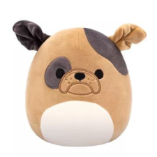 Jazwares Squishmallows 20 cm - Loafer a barna bulldog sötétbarna foltokkal plüssfigura