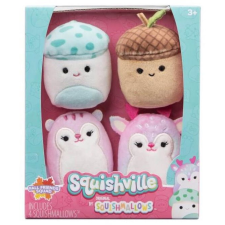 Jazwares Squishville Mini plüssfigura - Fall Friends Squad, 4 db (191726506973) plüssfigura