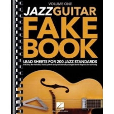  Jazz Guitar Fake Book - Volume 1: Lead Sheets for 200 Jazz Standards – Hal Leonard Publishing Corporation idegen nyelvű könyv