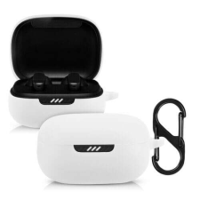 JBL Live Pro Plus fejhallgatótok, Kwmobile, fehér, szilikon, 54206.02 fülhallgató, fejhallgató tok