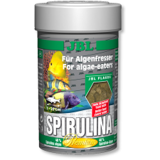JBL | Spirulina | Lemezes díszhaltáp | Algaevők számára - 40 g/250 ml haleledel