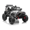 JEEP Ezüstre festett Jeep JC666 Electric Ride On Car