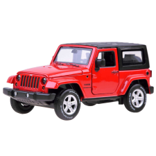 JEEP Piros színű Jeep terepjáró autópálya és játékautó