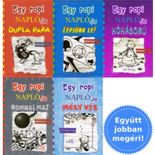 Jeff Kinney A 11-15. Egy ropi naplója rész könyvcsomagban gyermek- és ifjúsági könyv