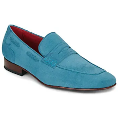 Jeffery-West Mokkaszínek JUNG BLUE 626 VELOUR Kék 43