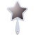 Jeffree Star Hand Mirror White Glitter Tükör