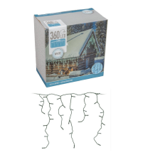  Jégcsap 360 LED-es adapterrel hideg dekorációs kellék