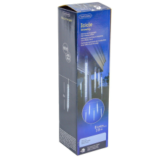  Jégcsap 96 LED-es adapteres hideg fehér dekorációs kellék